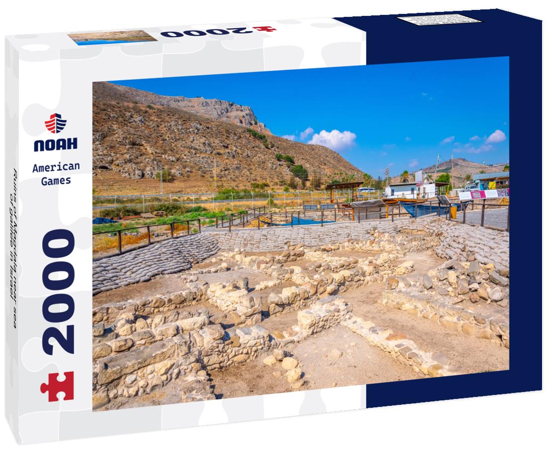 Noah Jigsaw Puzzle Ruins of Magdala near sea of galilee in Israel 2000 pieces