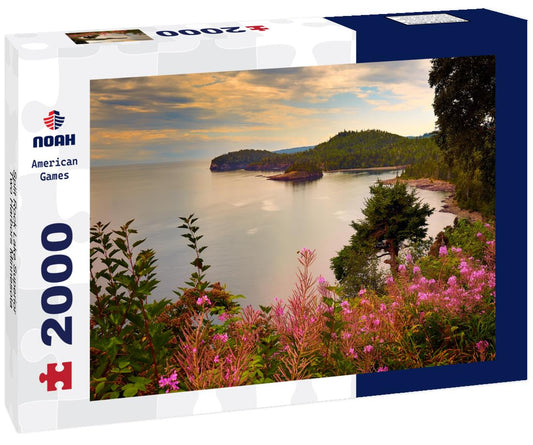 Noah Jigsaw Puzzle Split Rock Lake Superior Two Harbors Minnesota 2000 pieces