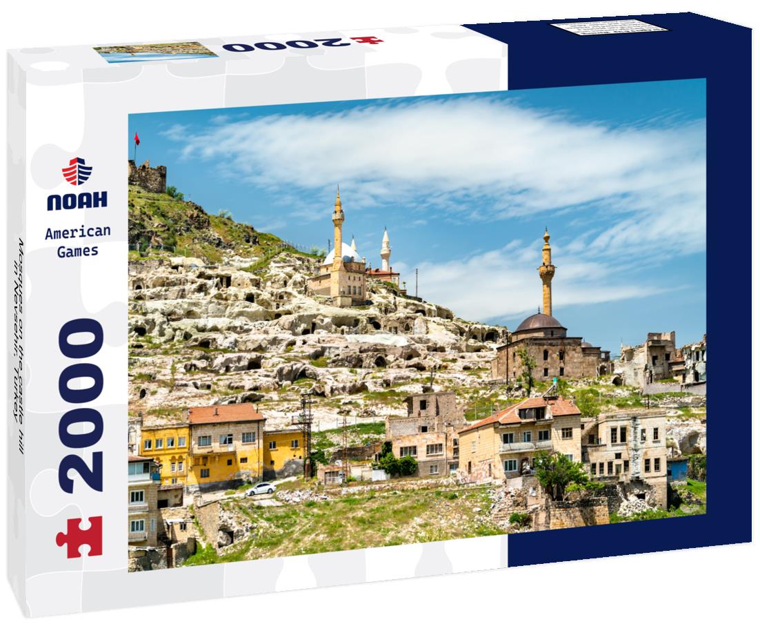 Mosques on the castle hill in Nevsehir, Turkey 2000pc Puzzle
