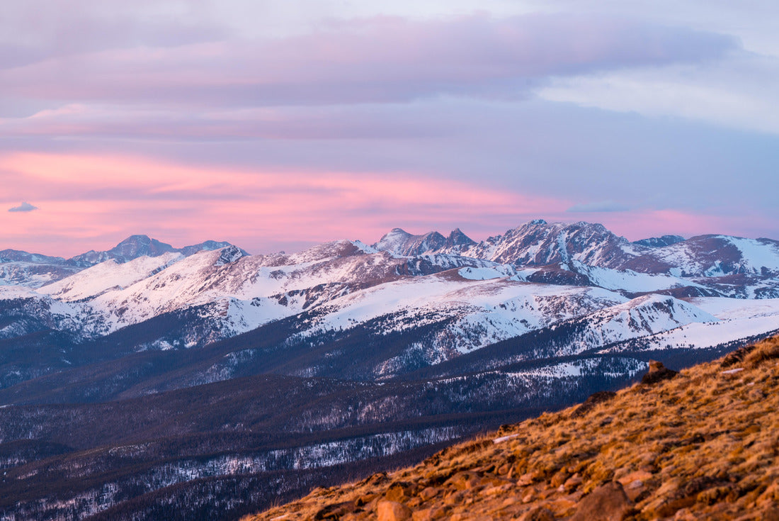 Sunset over Colorado's Indian Peaks Wilderness 2000pc Puzzle