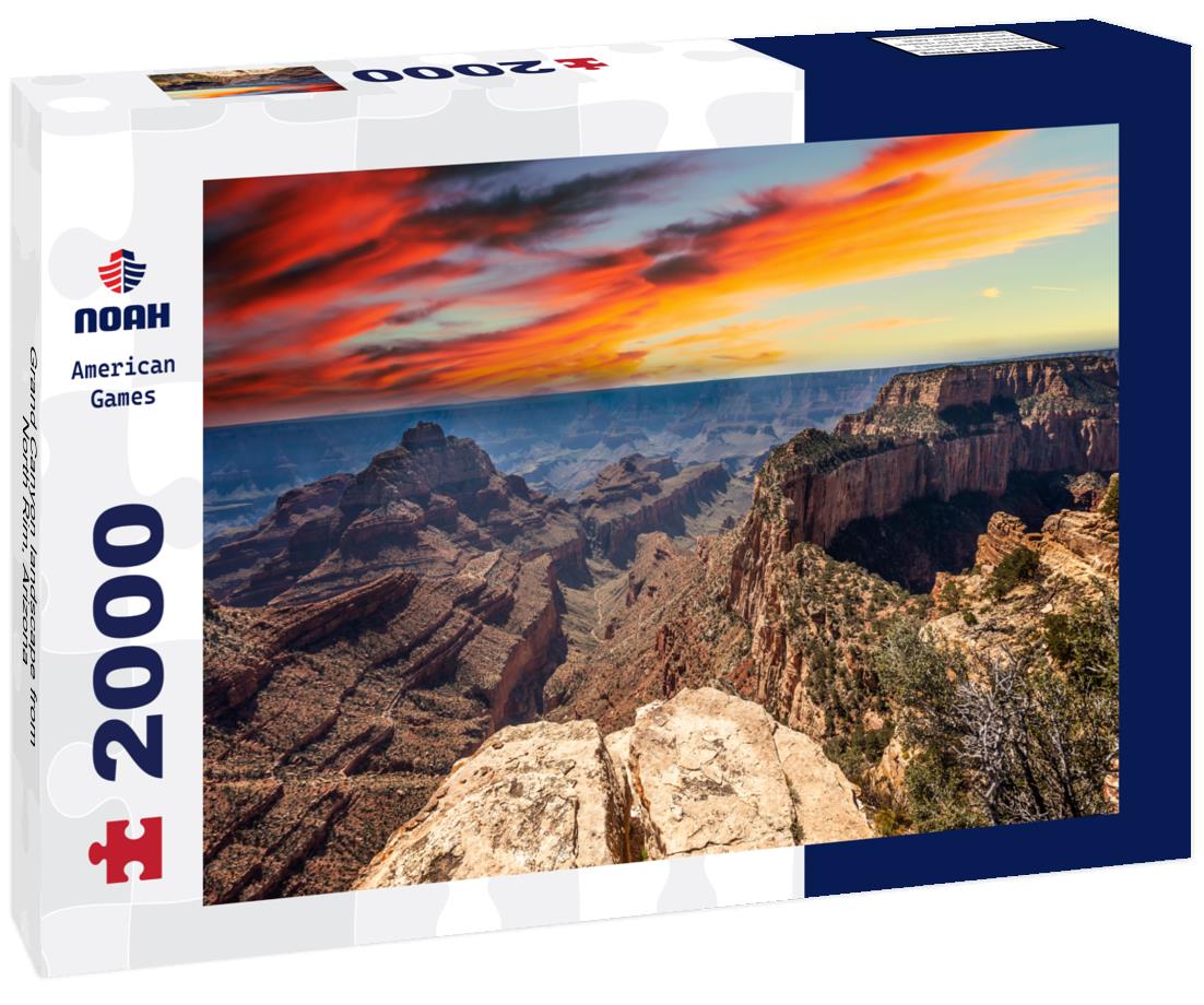 Grand Canyon landscape from North Rim, Arizona 2000pc Puzzle