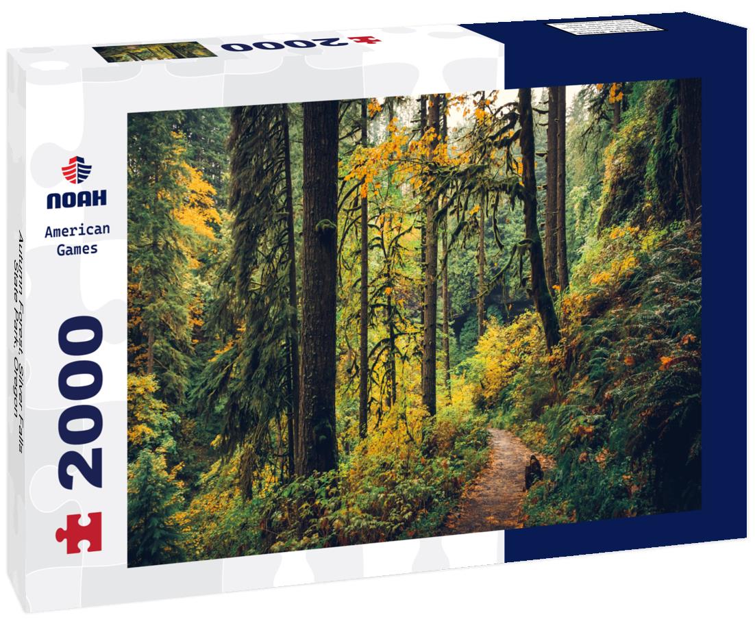 Autumn Forest, Silver Falls State Park, Oregon 2000pc Puzzle