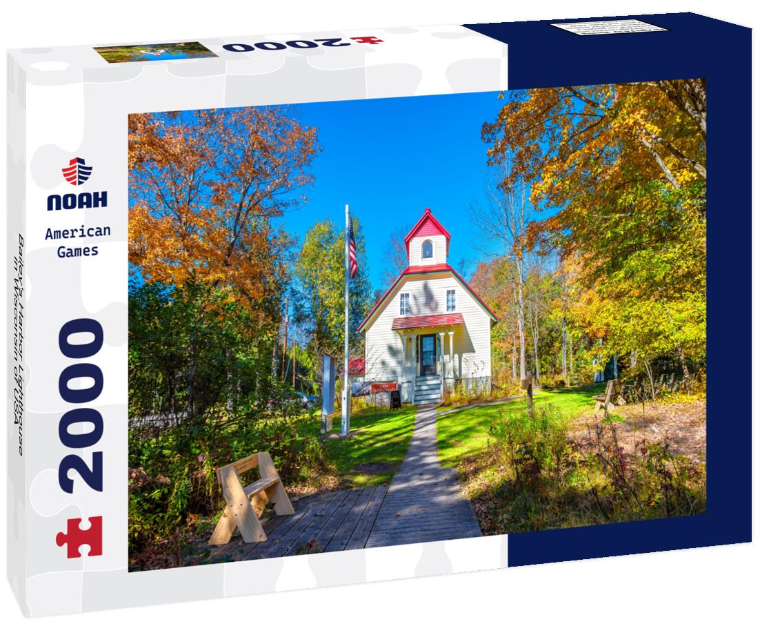Bailey's Harbor Lighthouse in Wisconsin of USA 2000pc Puzzle