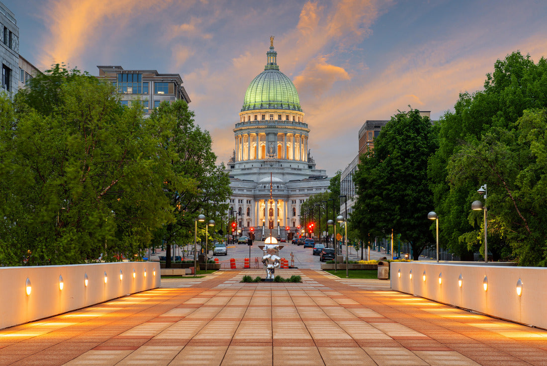 Madison, Wisconsin, USA State Capitol Building 2000pc Puzzle