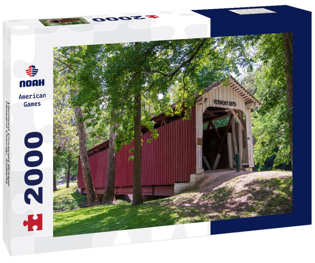 Vermont Covered Bridge, Howard County, Indiana 2000pc Puzzle