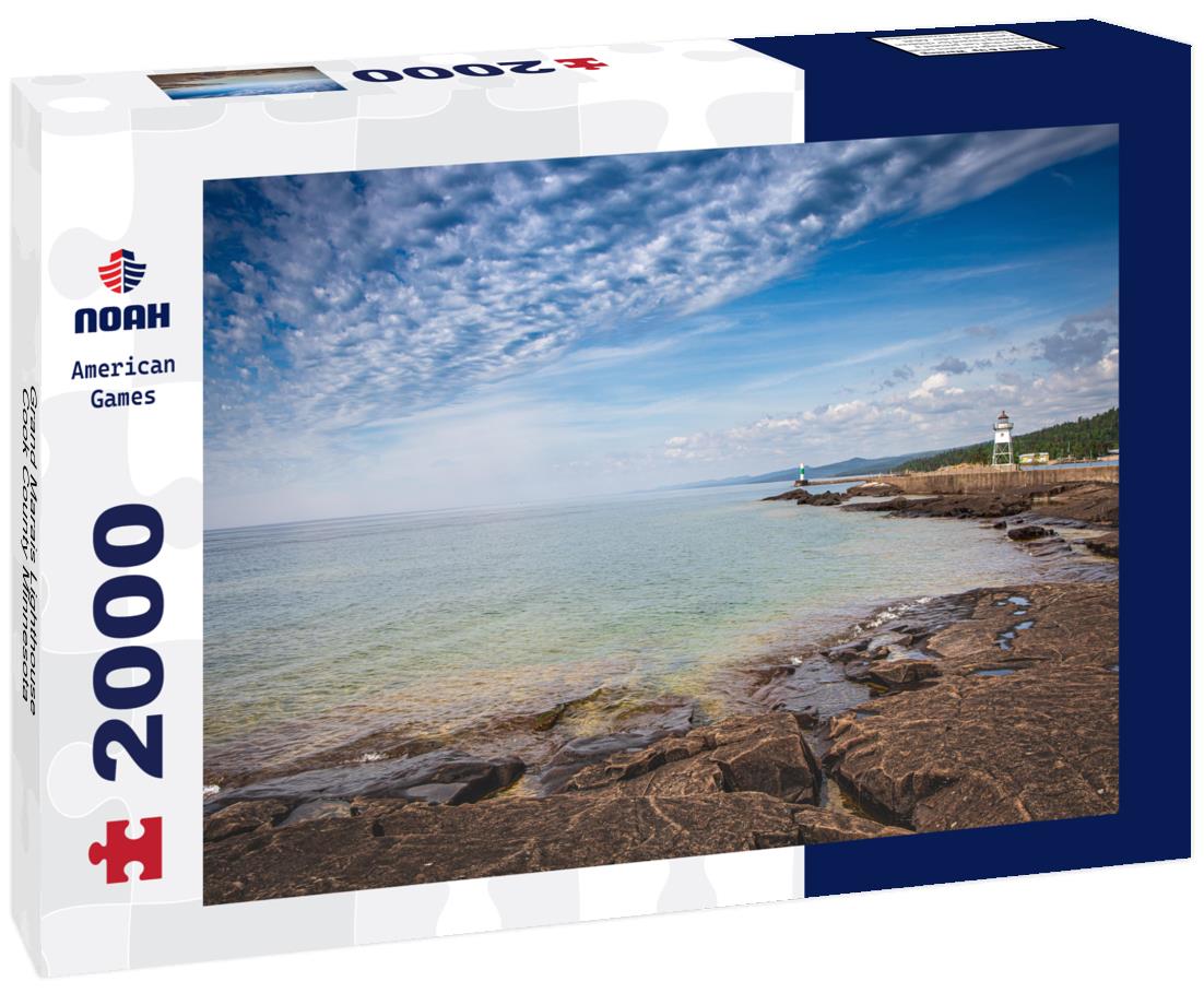 Grand Marais Lighthouse, Cook County Minnesota 2000pc Puzzle