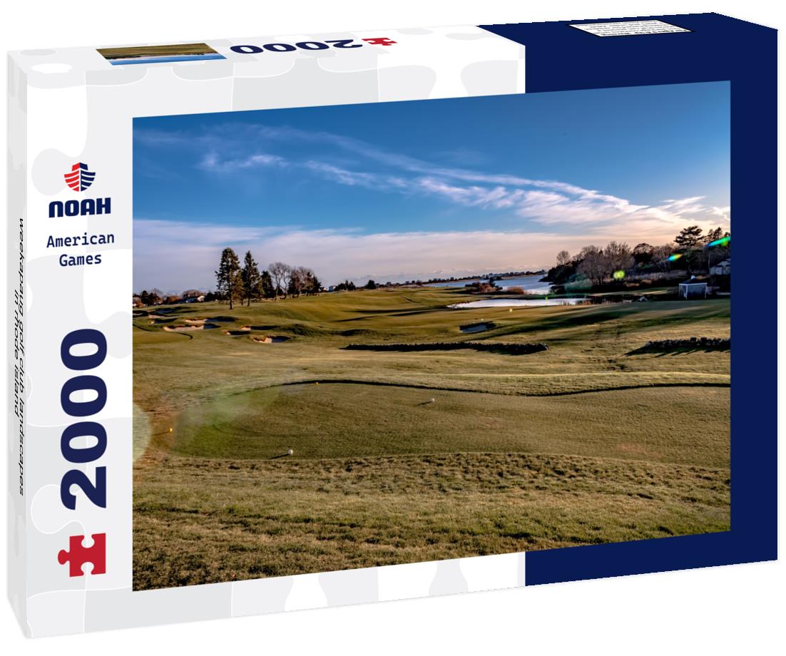Noah Jigsaw Puzzle weekapaug golf club landscapes in rhode island 2000 pieces
