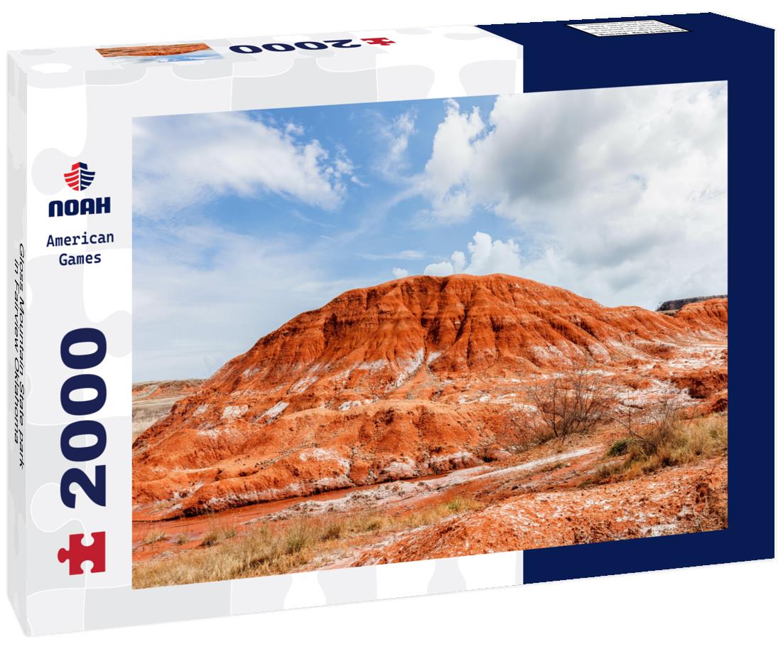 Gloss Mountain State park in Fairview Oklahoma 2000pc Puzzle