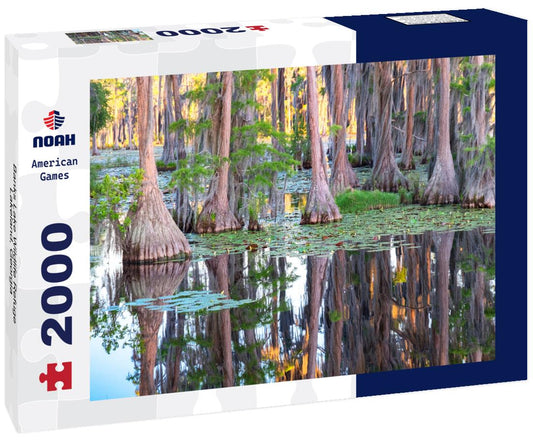 Noah Jigsaw Puzzle Banks Lake Wildlife Refuge, Lakeland, Georgia 2000 pieces