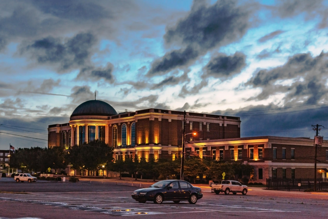 Warren County Justice Center at dusk Kentucky 2000pc Puzzle