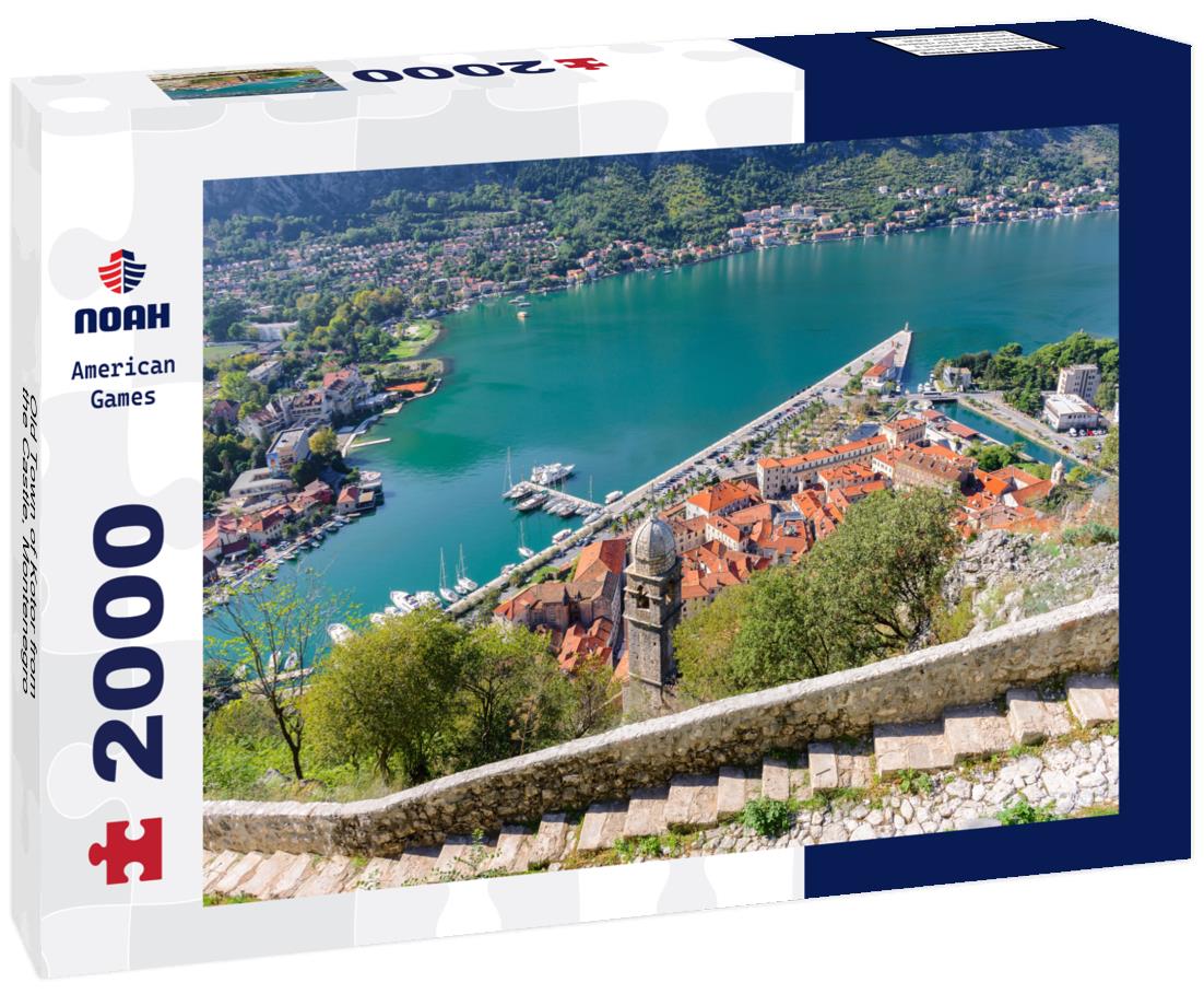 Old Town of Kotor from the Castle, Montenegro 2000pc Puzzle