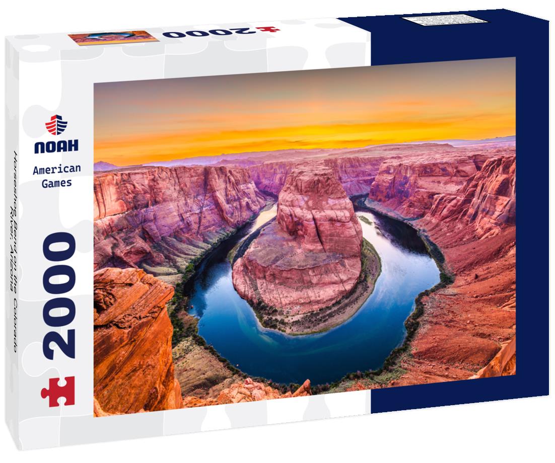 Horseshoe Bend on the Colorado River, Arizona 2000pc Puzzle