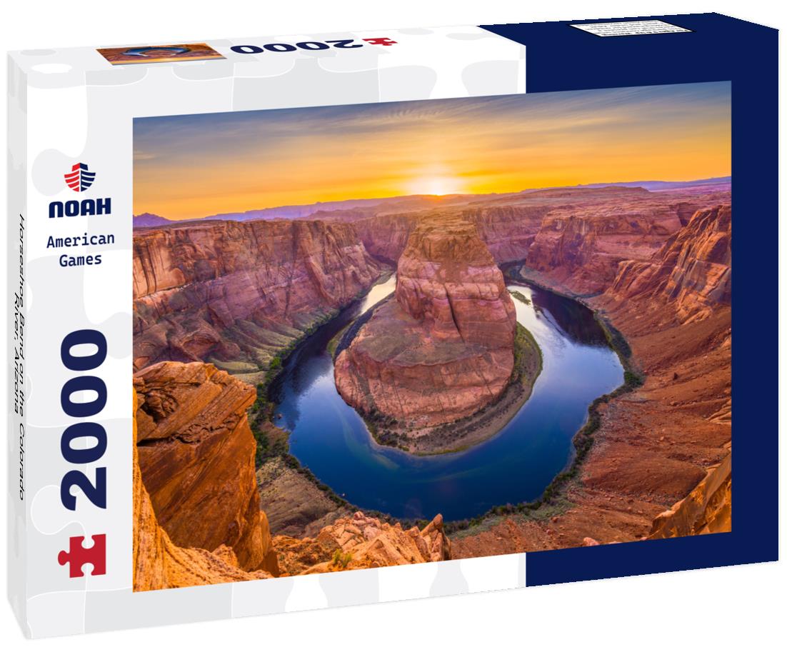 Horseshoe Bend on the Colorado River, Arizona 2000pc Puzzle