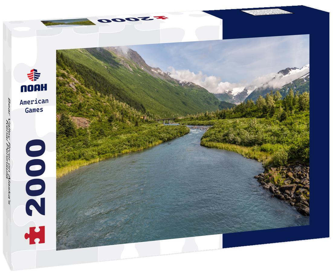 Noah Jigsaw Puzzle Bear Valley River on Alaska's Kenai Peninsula 2000 pieces