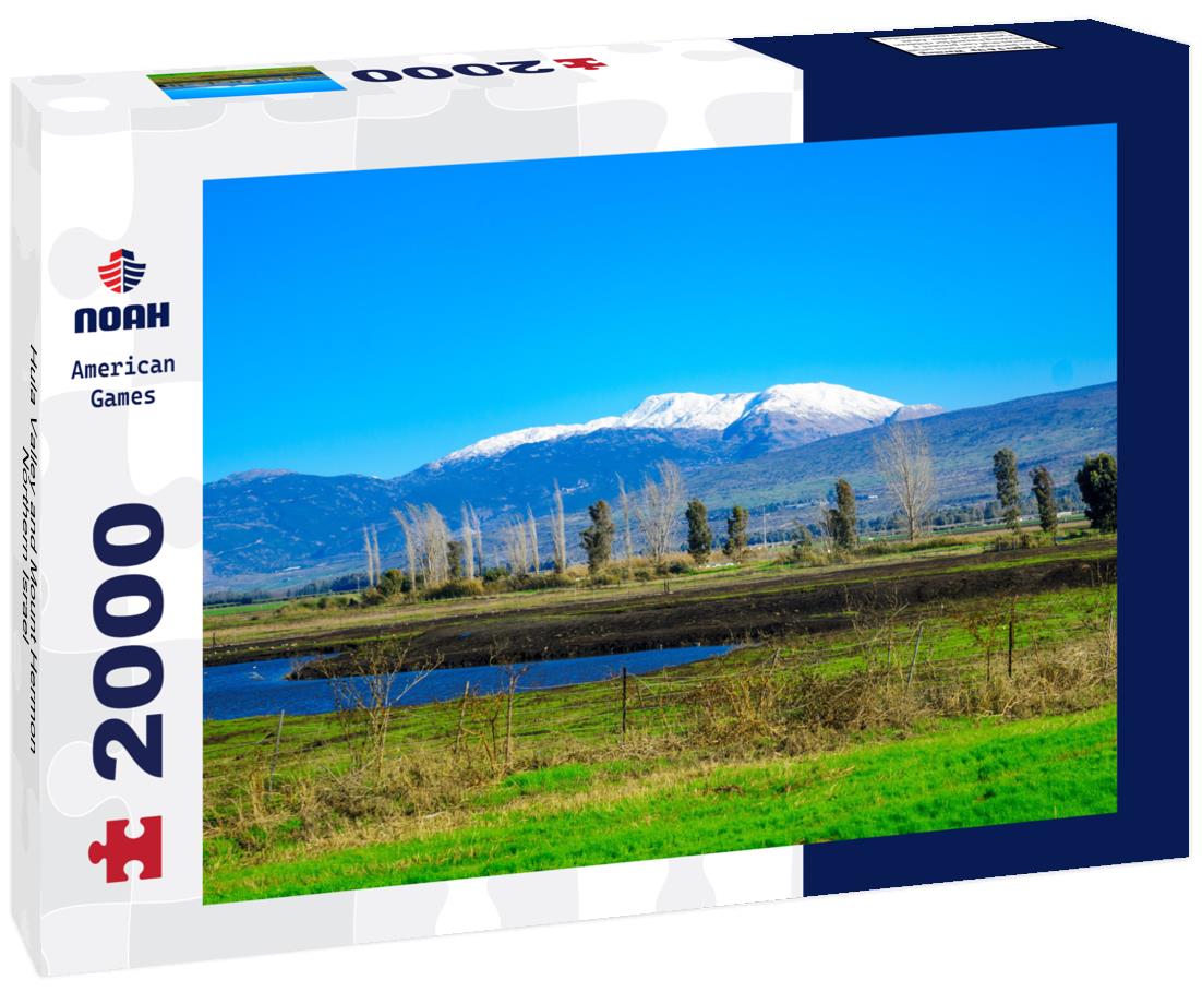 Noah Jigsaw Puzzle Hula Valley and Mount Hermon, Northern Israel 2000 pieces