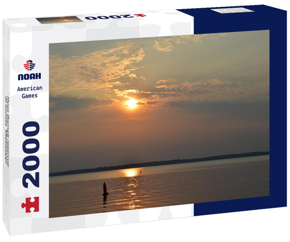 Ross Barnett reservoir at sunset, Mississippi 2000pc Puzzle