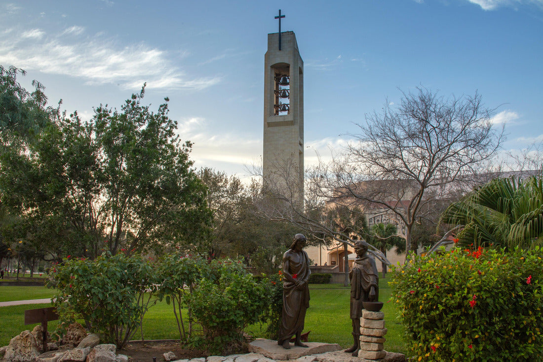 Church Bell Tower with Cross in McAllen Texas 2000pc Puzzle