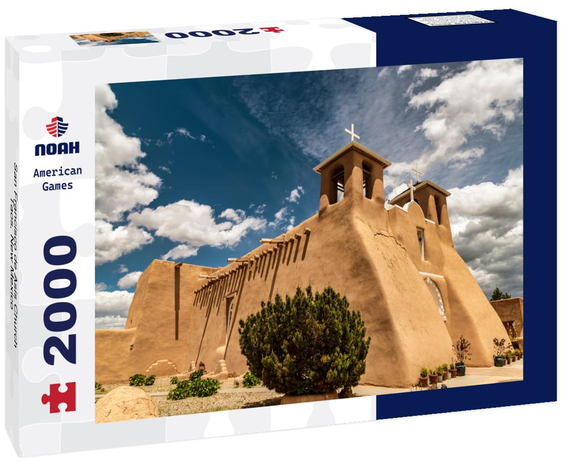 San Francisco de Asis Church Taos, New Mexico 2000pc Puzzle