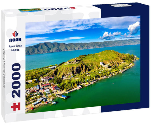 Noah Jigsaw Puzzle View of Sevan Island in Lake Sevan in Armenia 2000 pieces