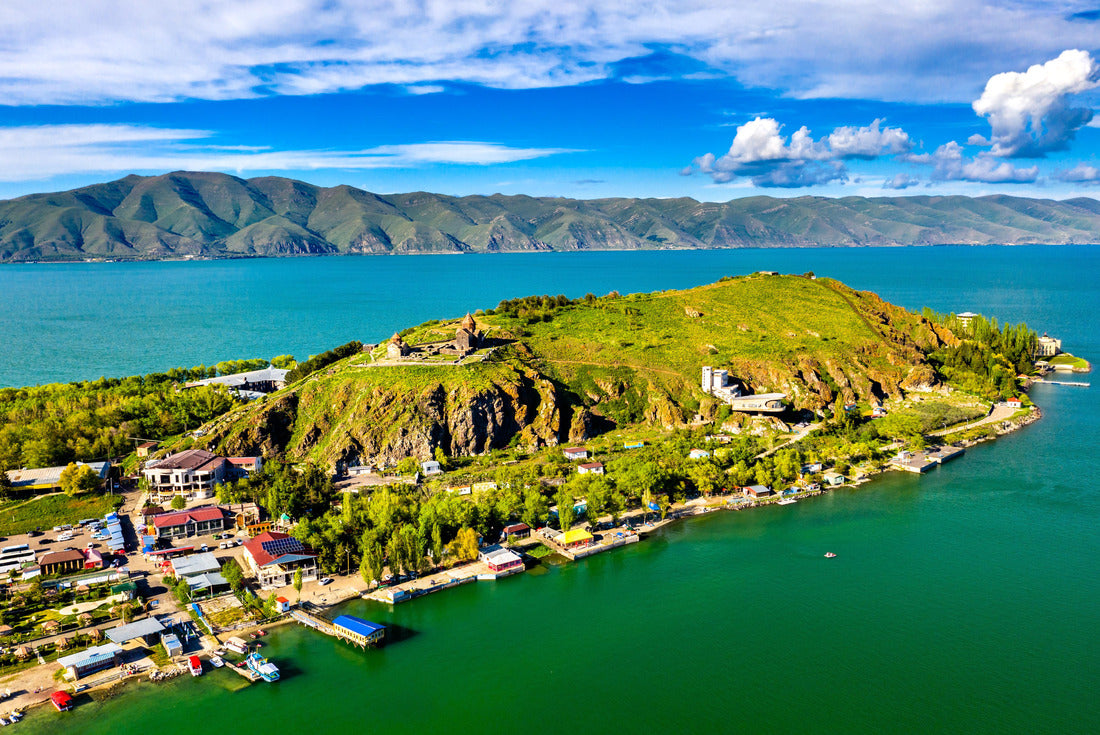 Noah Jigsaw Puzzle View of Sevan Island in Lake Sevan in Armenia 2000 pieces