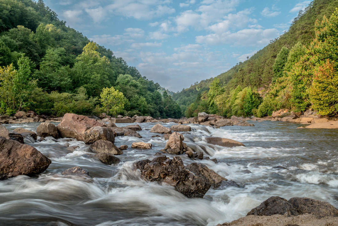 Whitewater view of the Ocoee river, Tennessee 2000pc Puzzle