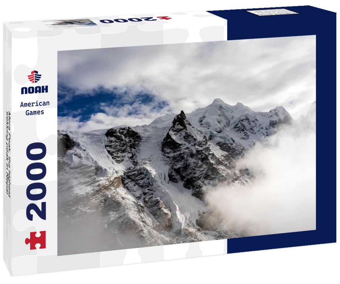 Mera Peak, the highest trekking peak in Nepal 2000pc Puzzle