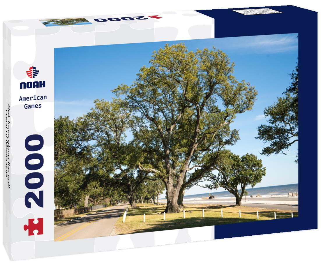 Oak trees along the gulf coast of Mississippi 2000pc Puzzle