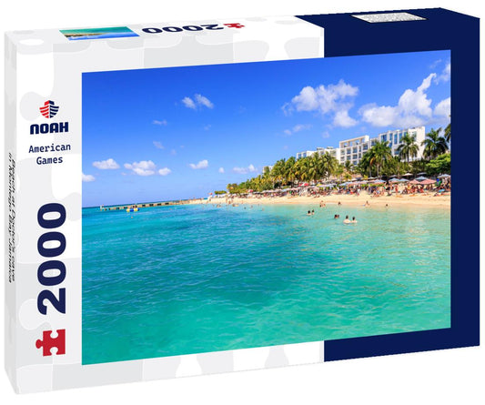 Noah Jigsaw Puzzle Beach at Doctor's cave in Montego Bay Jamaica 2000 pieces