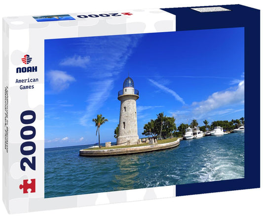 Noah Jigsaw Puzzle Lighthouse in Biscayne National Park, Florida 2000 pieces