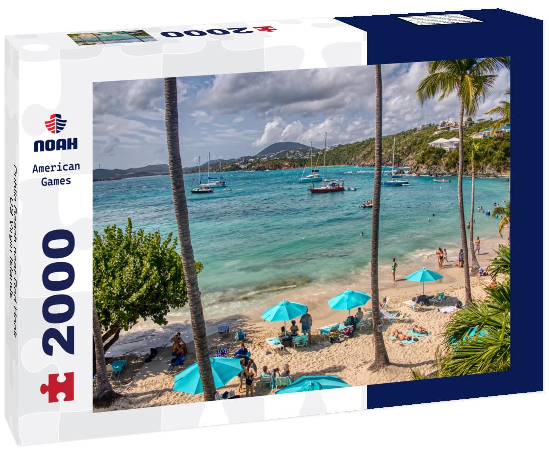 Public Beach near Red Hook, US Virgin Islands 2000pc Puzzle
