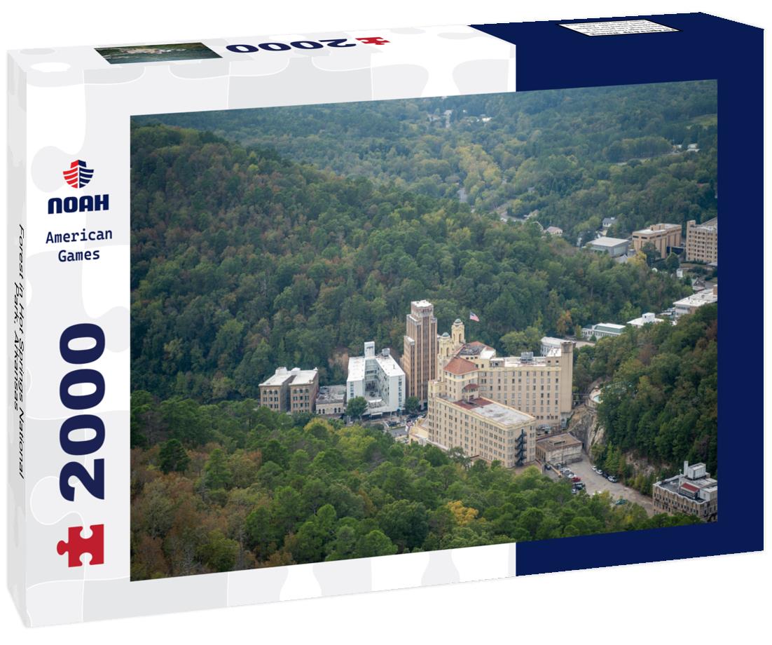 Noah Jigsaw Puzzle Forest in Hot Springs National Park, Arkansas 2000 pieces