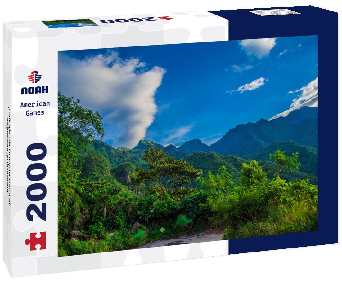 paisaje de bosque natural, sagradas guatemala 2000pc Puzzle