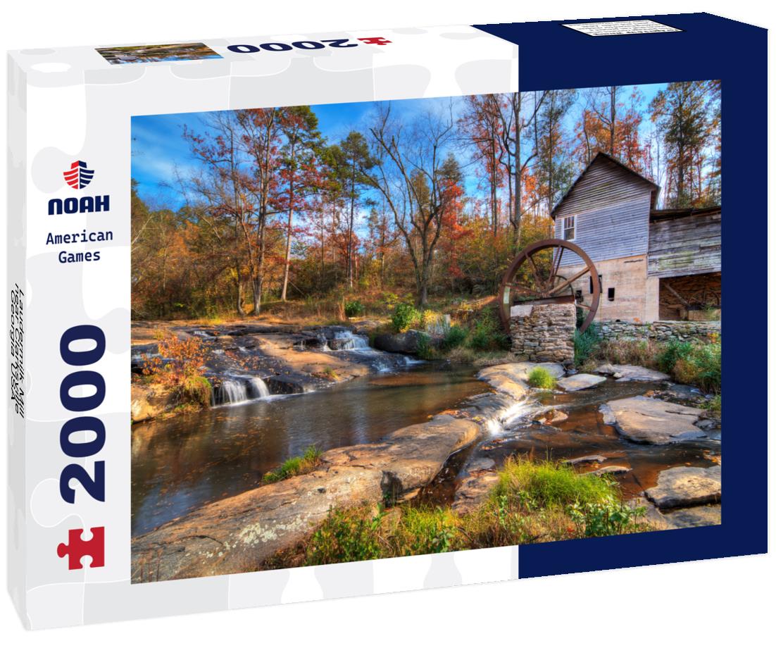 Laudermilk Mill near Clarksville, Georgia USA 2000pc Puzzle