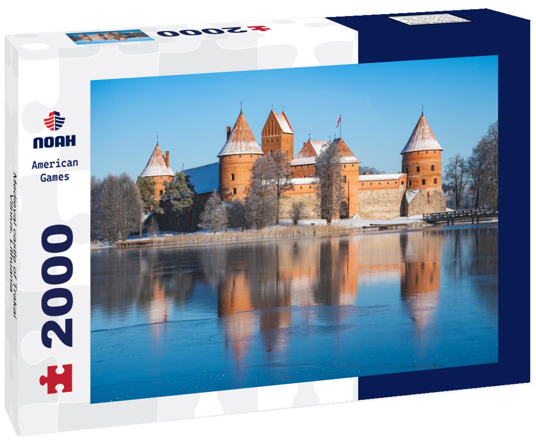 Medieval castle of Trakai, Vilnius, Lithuania 2000pc Puzzle