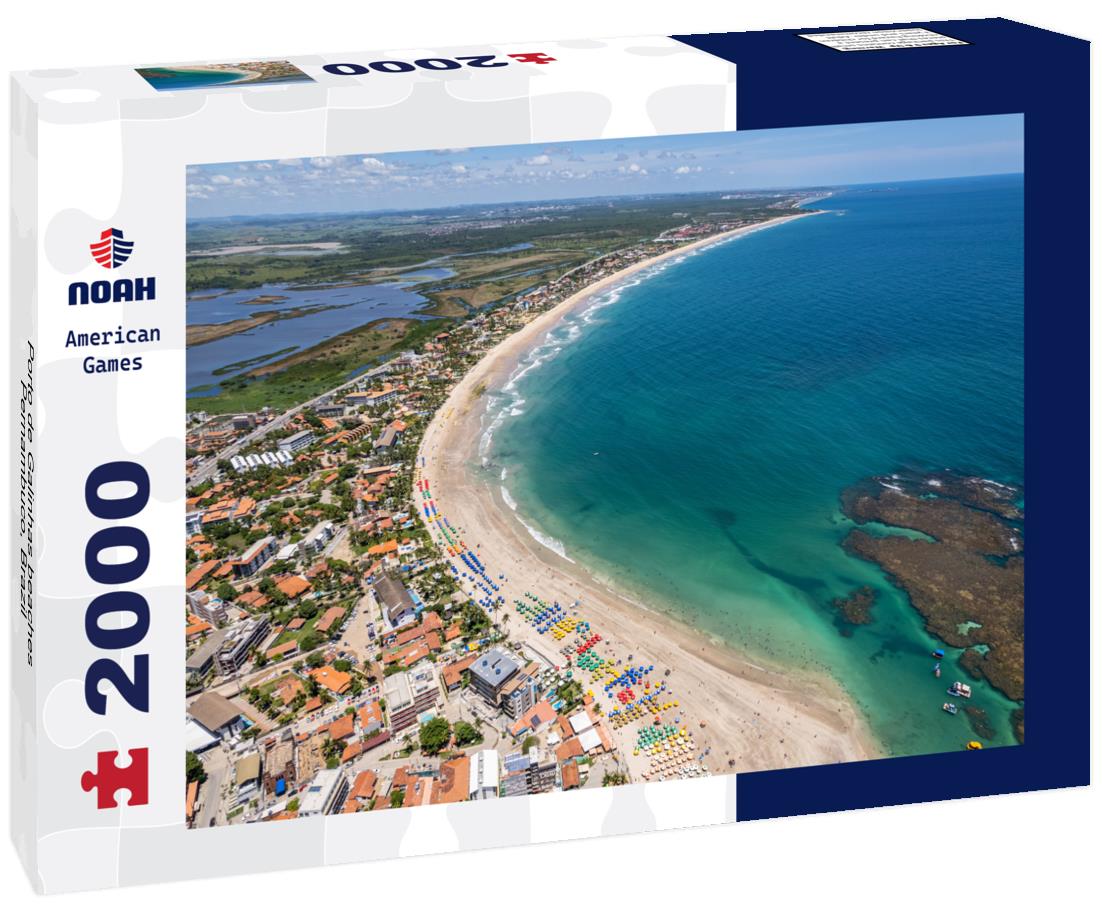 Porto de Galinhas beaches, Pernambuco, Brazil 2000pc Puzzle