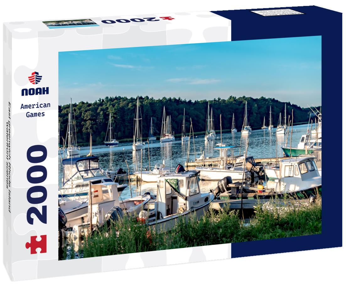 East greenwich Rhode Island waterfront scenes 2000pc Puzzle