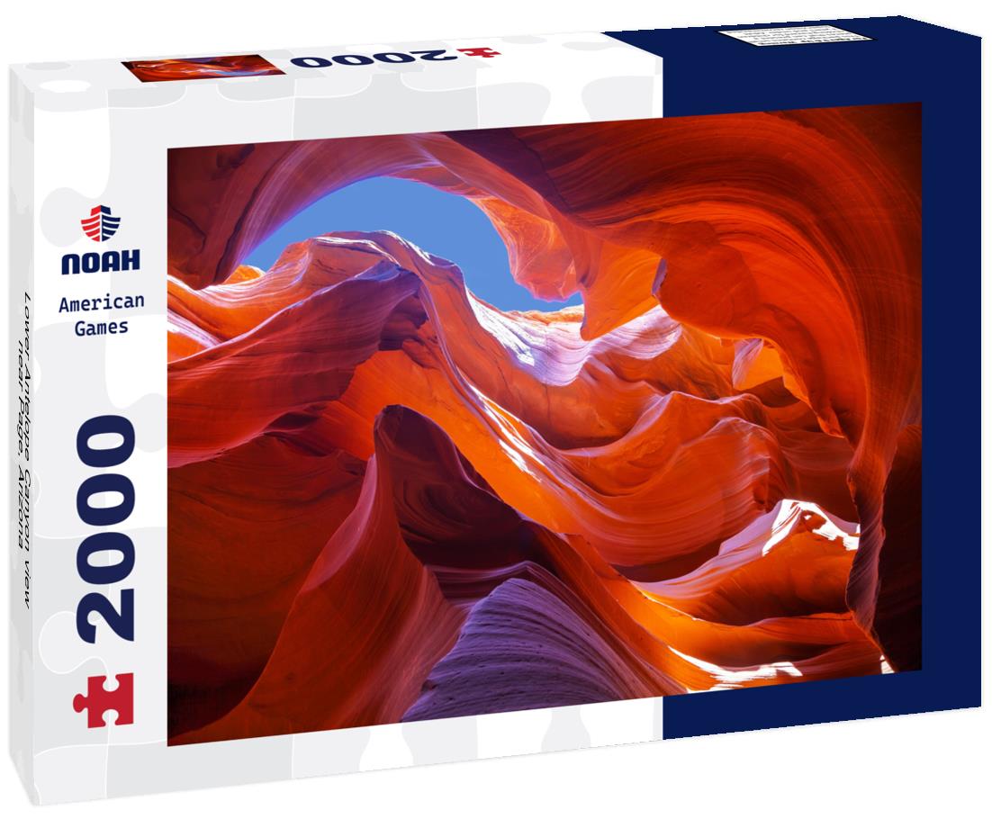 Lower Antelope Canyon view near Page, Arizona 2000pc Puzzle