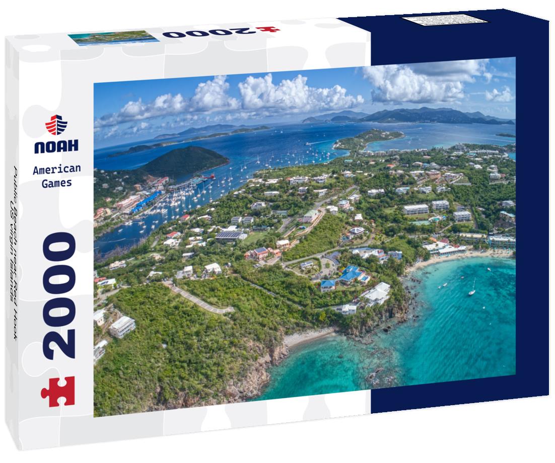 Public Beach near Red Hook, US virgin Islands 2000pc Puzzle