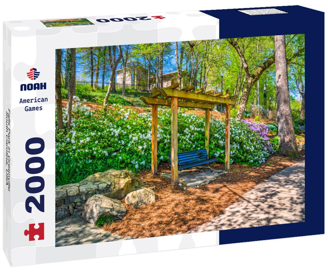 Falls Park in Greenville, South Carolina, USA 2000pc Puzzle