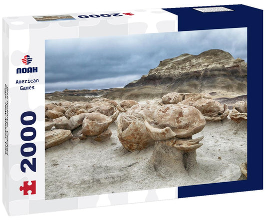 Noah Jigsaw Puzzle Bisti badlands, Cracked Eggs, New Mexico, USA 2000 pieces