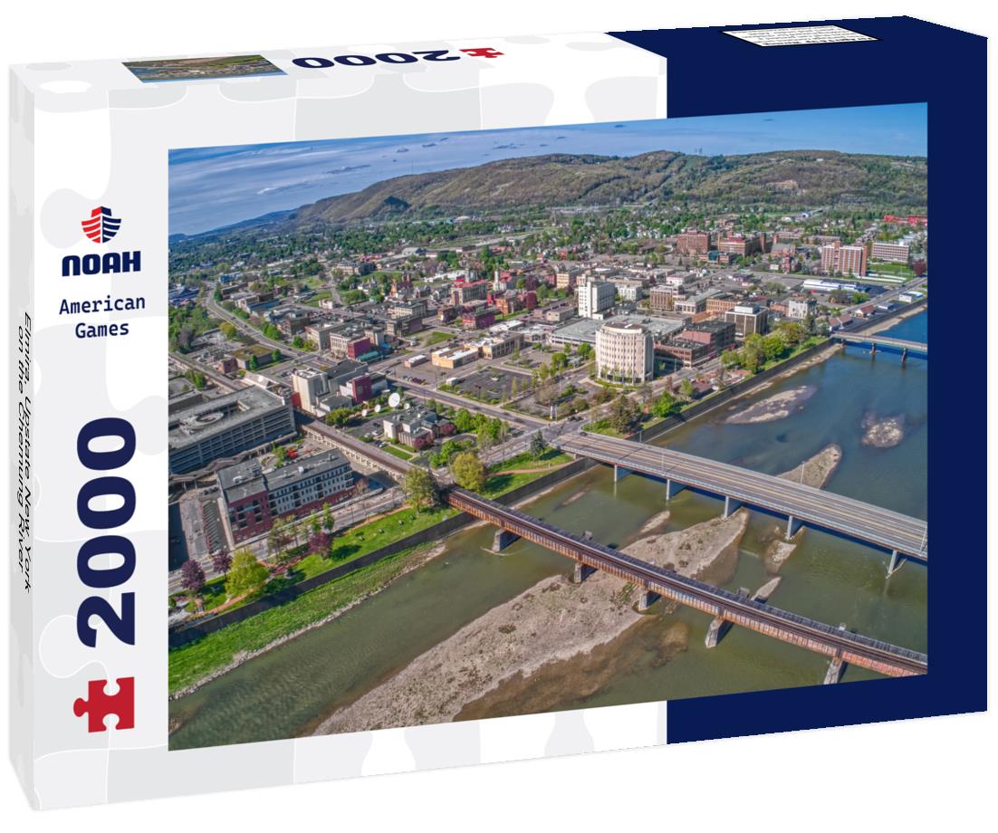 Elmira, Upstate New York on the Chemung River 2000pc Puzzle