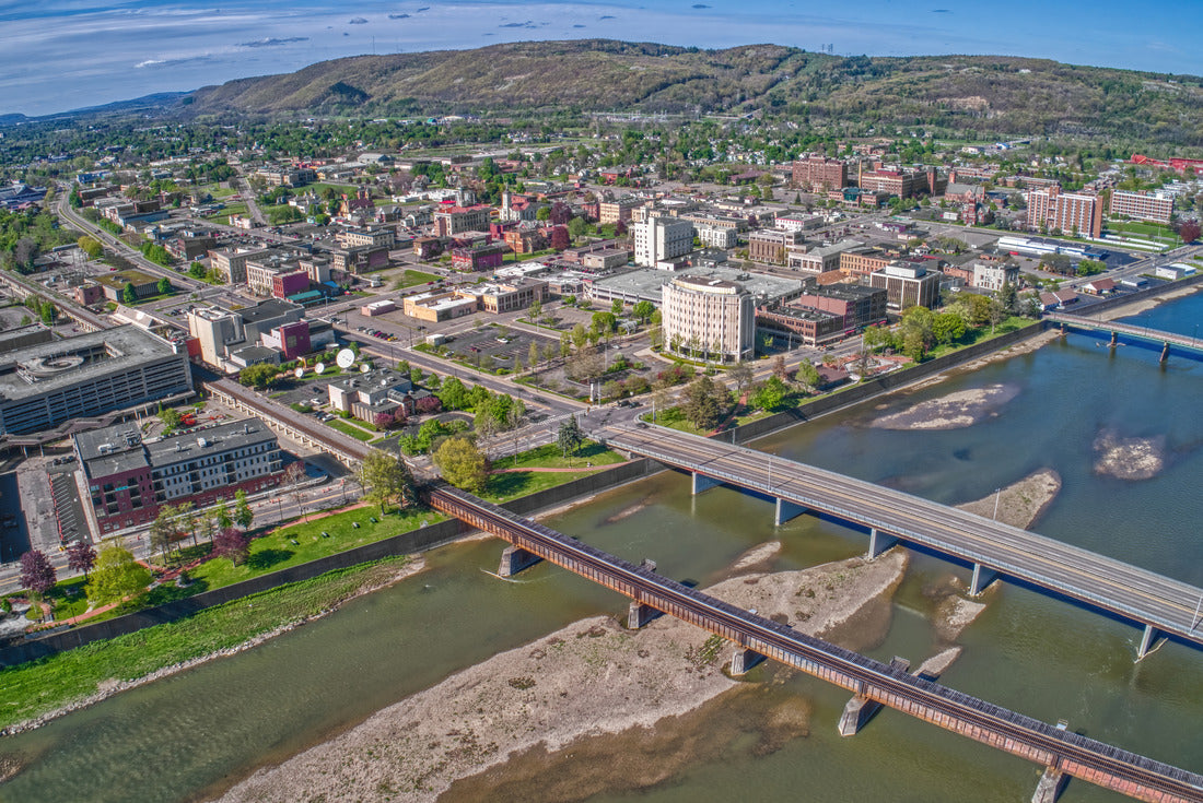 Elmira, Upstate New York on the Chemung River 2000pc Puzzle