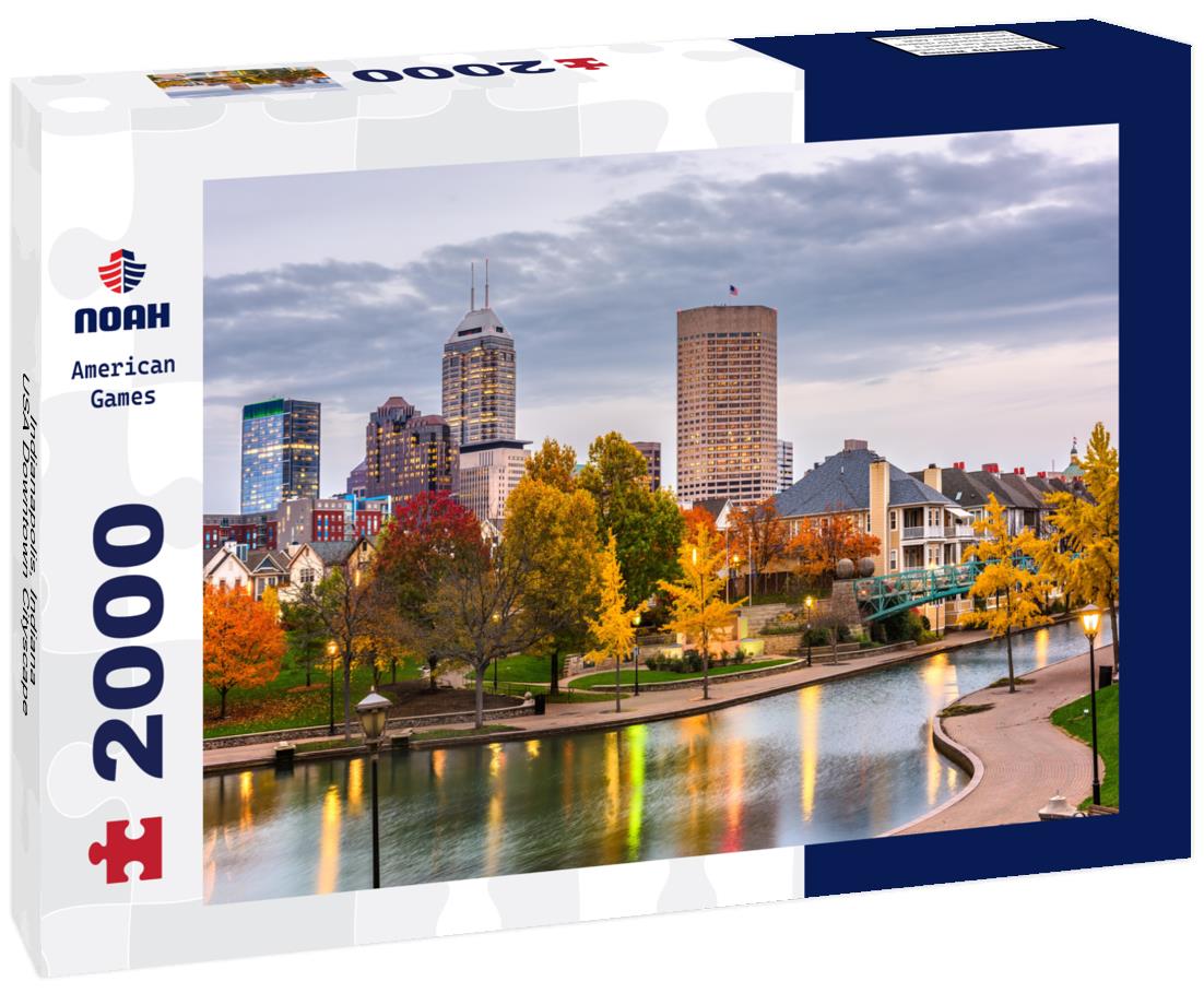Indianapolis, Indiana, USA Downtown Cityscape 2000pc Puzzle