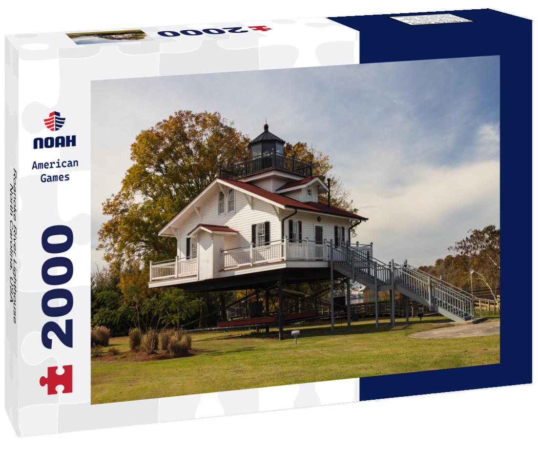 Roanoke River Lighthouse, North Carolina, USA 2000pc Puzzle