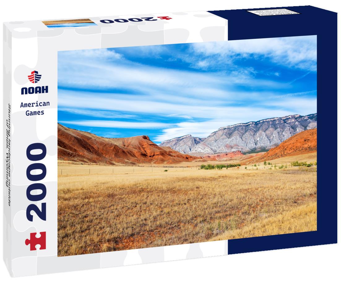 Stunning landscape outside of Shell, Wyoming 2000pc Puzzle