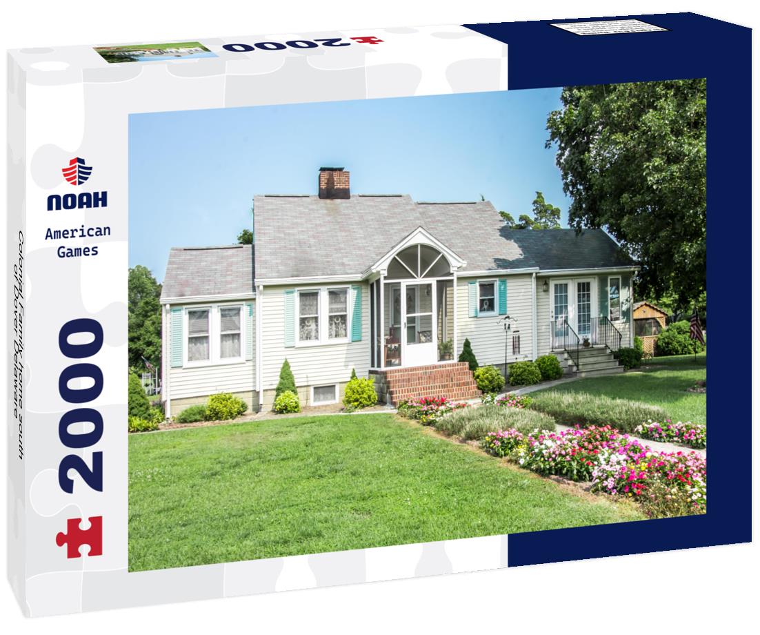 Colonial Family home south of Dover Delaware 2000pc Puzzle