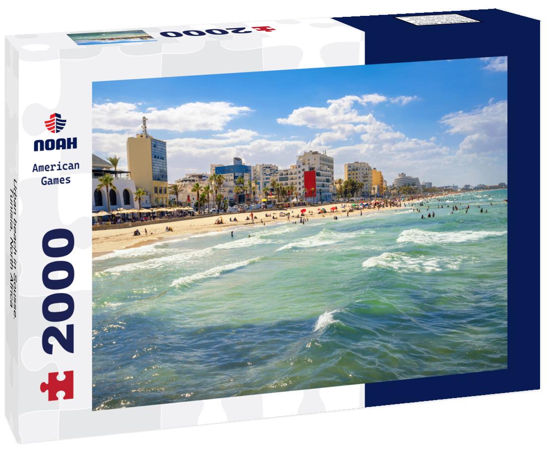 Noah Jigsaw Puzzle Urban beach in Sousse. Tunisia, North Africa 2000 pieces