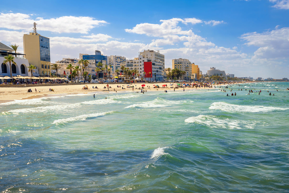 Noah Jigsaw Puzzle Urban beach in Sousse. Tunisia, North Africa 2000 pieces