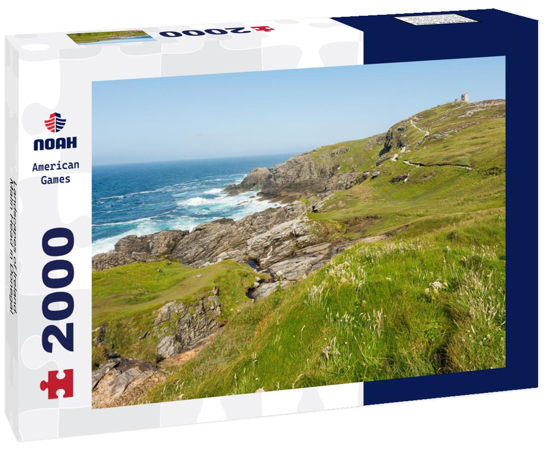 Landscapes of Ireland. Malin Head in Donegal 2000pc Puzzle
