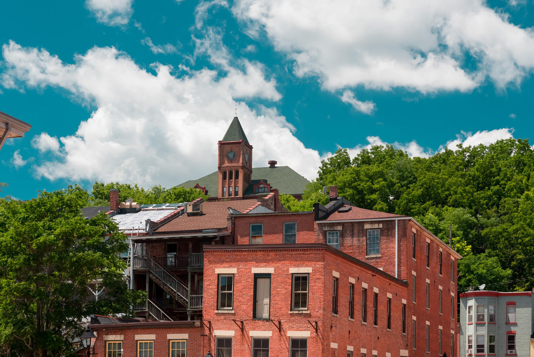 Old building on a street of Galena, Illinois 2000pc Puzzle